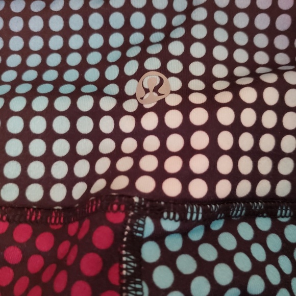 Lululemon Cosmic Dot High Rise Pants Leggings sz 8 - Picture 4 of 6